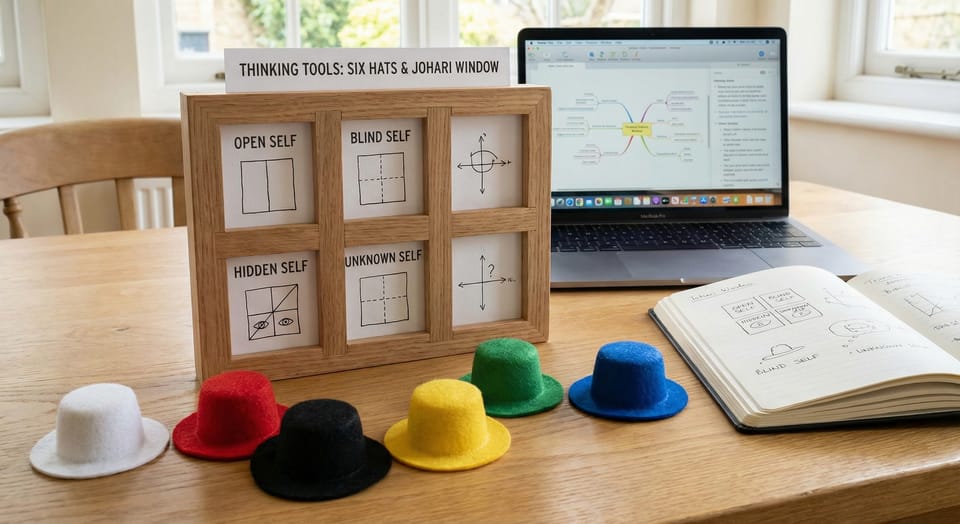 腦中總是一團亂？我用這 2 個思考工具，搞定「自我覺察」與「複雜決策」